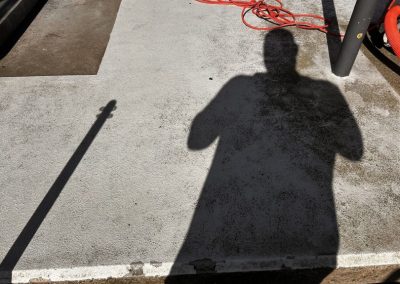 Specialistische reiniging-verwijderen-vloer-coating-buiten-terrein